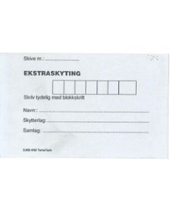 SKYTEKORT EKSTRA SKYTING 100 PK