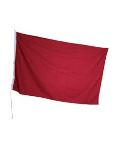 VARSELFLAGG RØDT