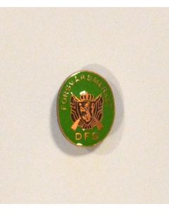 Forsvarsmerket bronse emalje