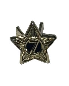 Dugleiksmerkestjerne gylt nr. 7